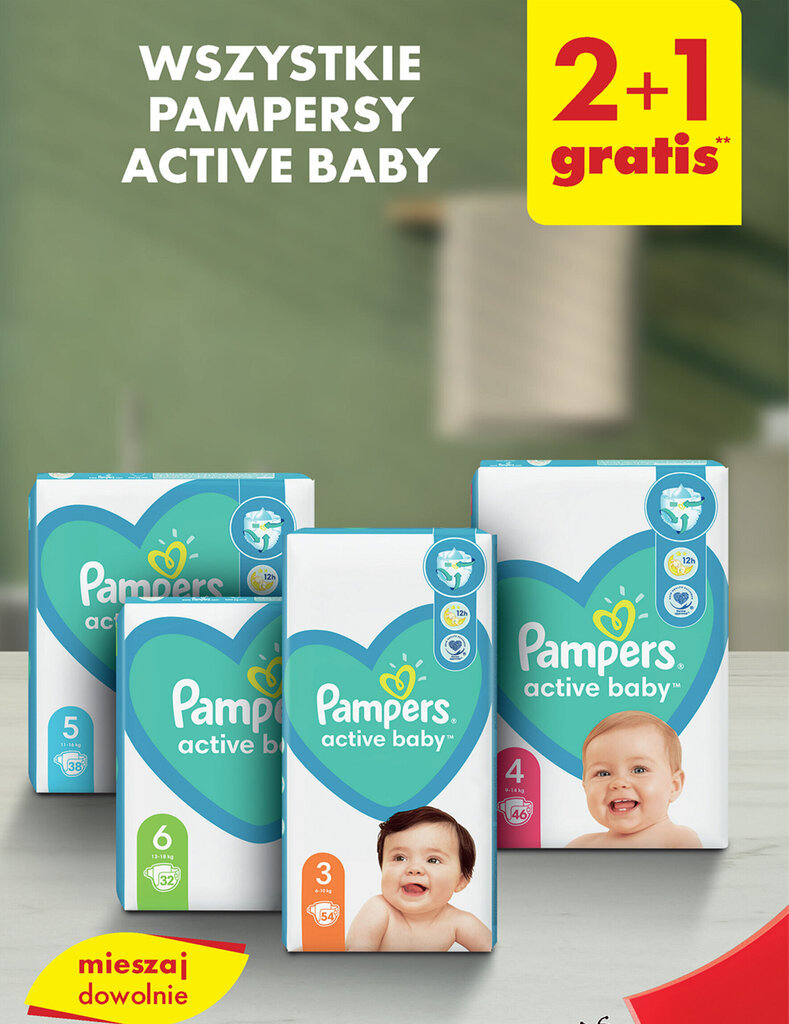 pampers active gazetka