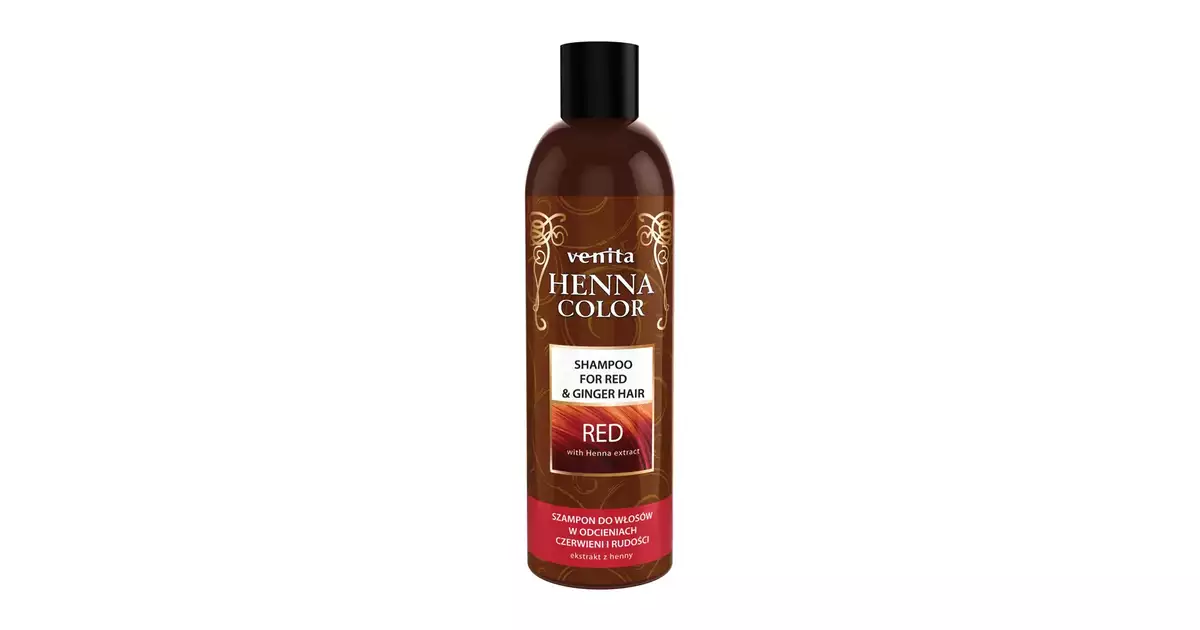 szampon venita henna color red