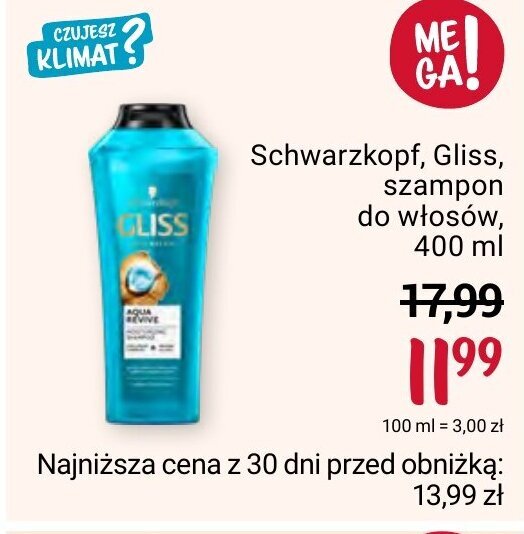 schwarzkopf szampon i odżywka rossmann