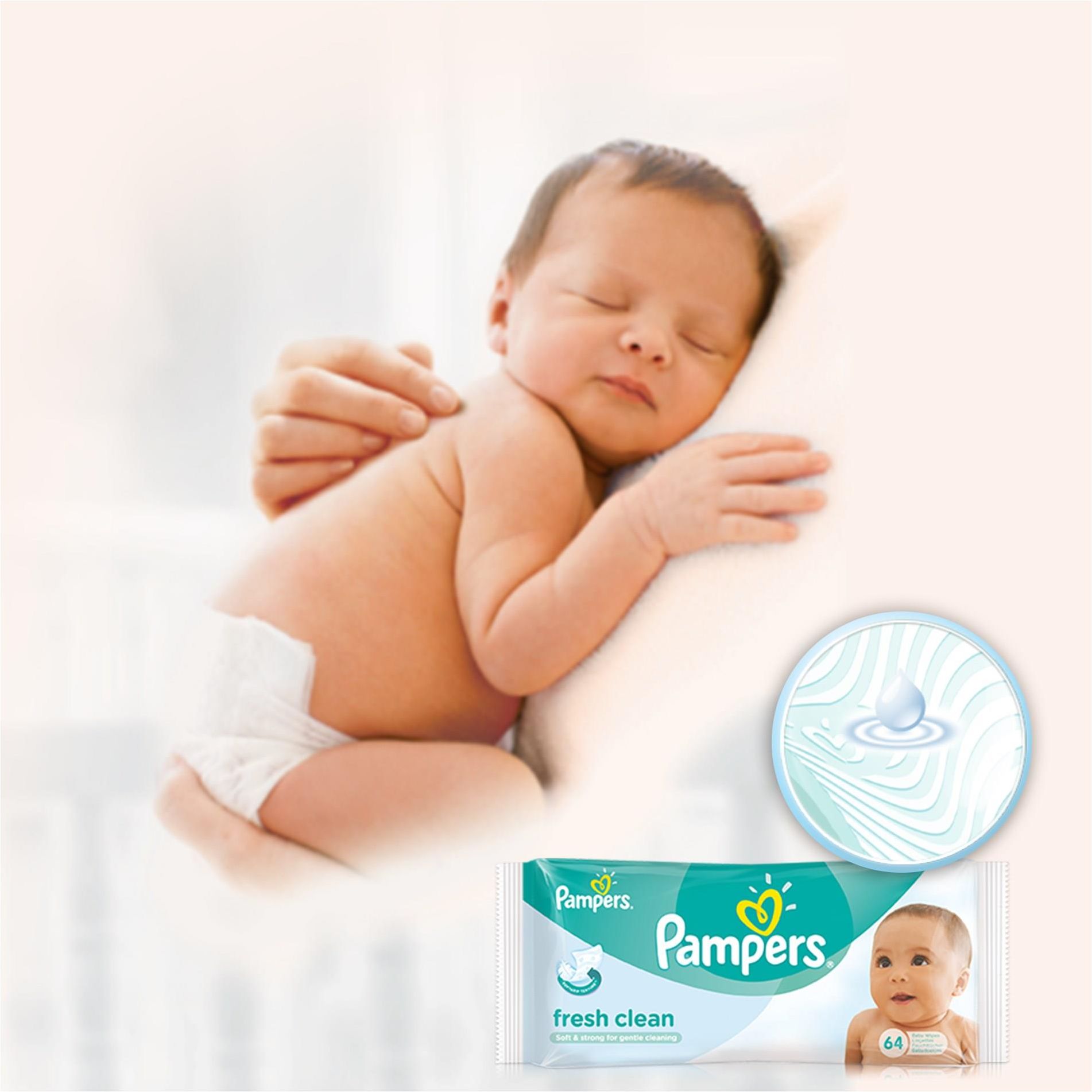 chusteczki pampers 64 szt