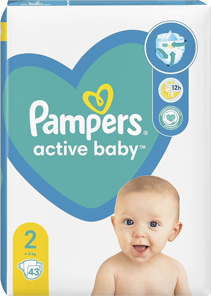 pieluchy pampers activ baby 4