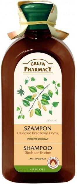 green pharmacy szampon przeciwłupieżowy z cynkiem i dziegciem brzozowym skład