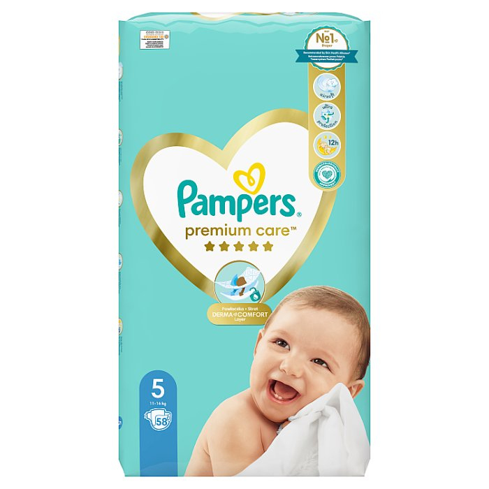 niemowle suchy pampers