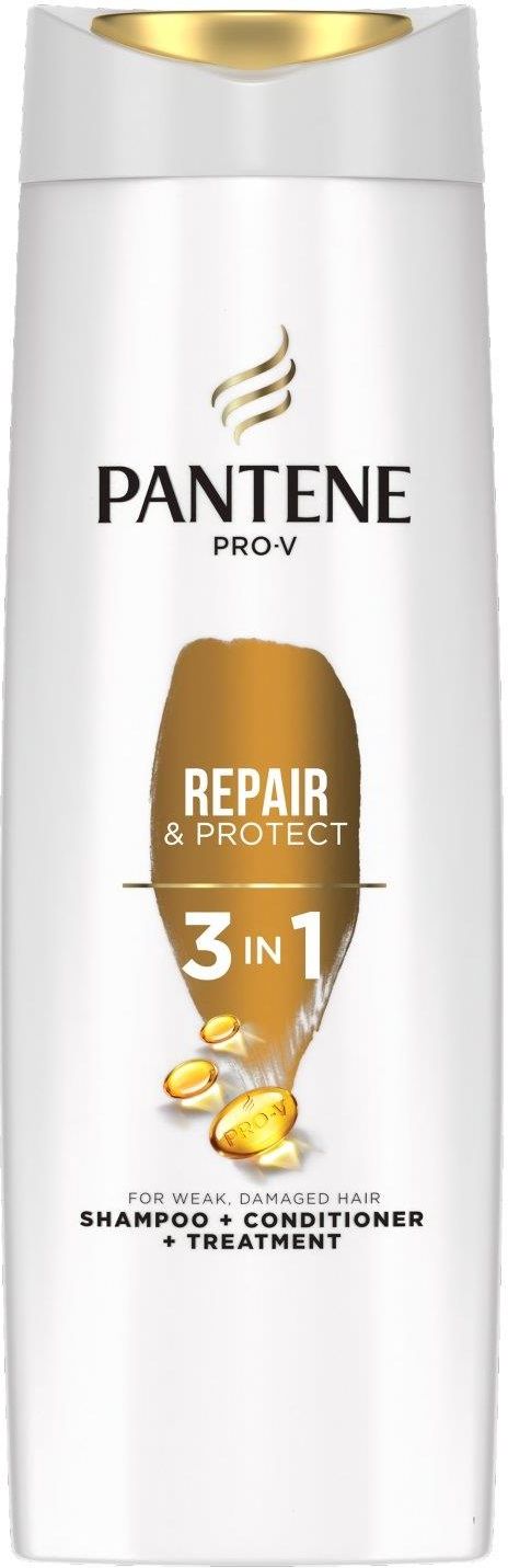 szampon z odżywką 2w1 pantene pro-v intensywna regeneracja 400ml