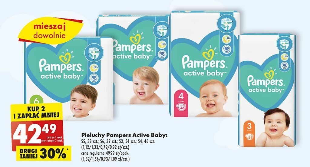 promocja biedronka pampers 4 maxi