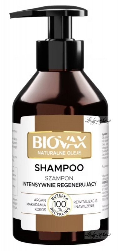 biovax szampon argan