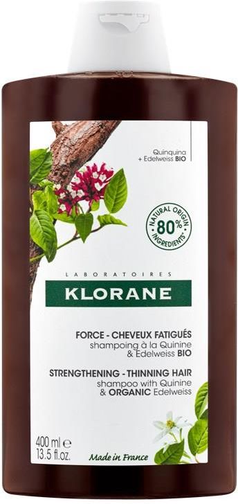 doz szampon klorane z chininą