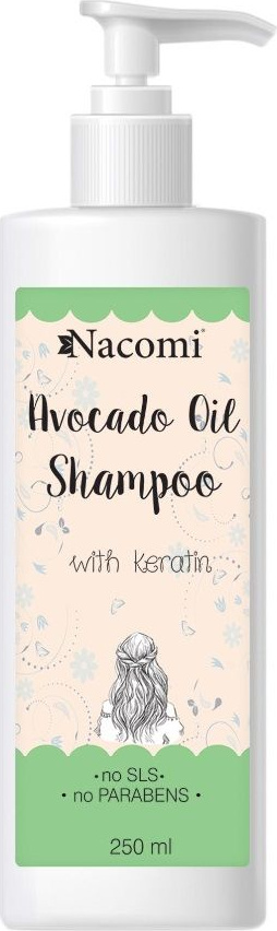 szampon z keratyną i olejem avocado