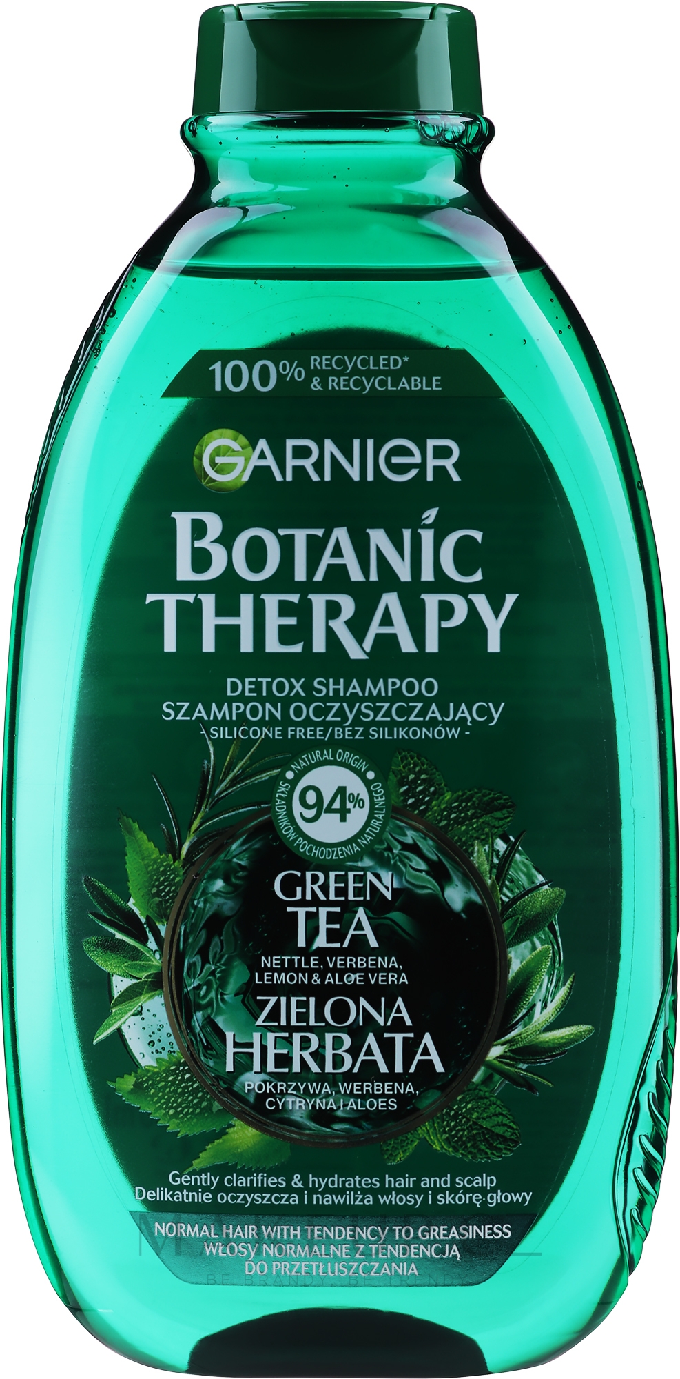 garnier szampon zielona herbata