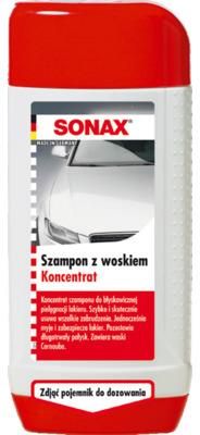 sonax szampon z woskiem