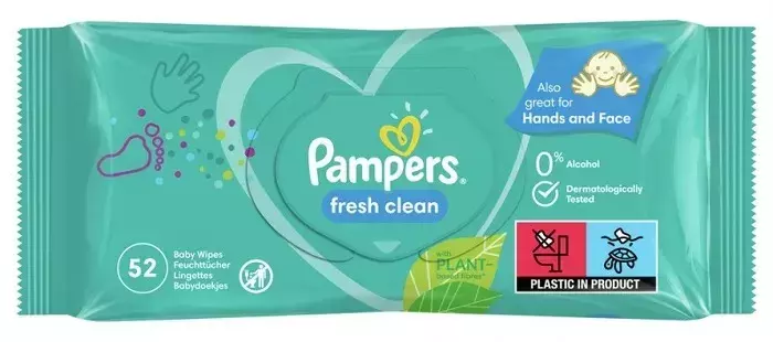 chusteczki nawilżane pampers fresh clean