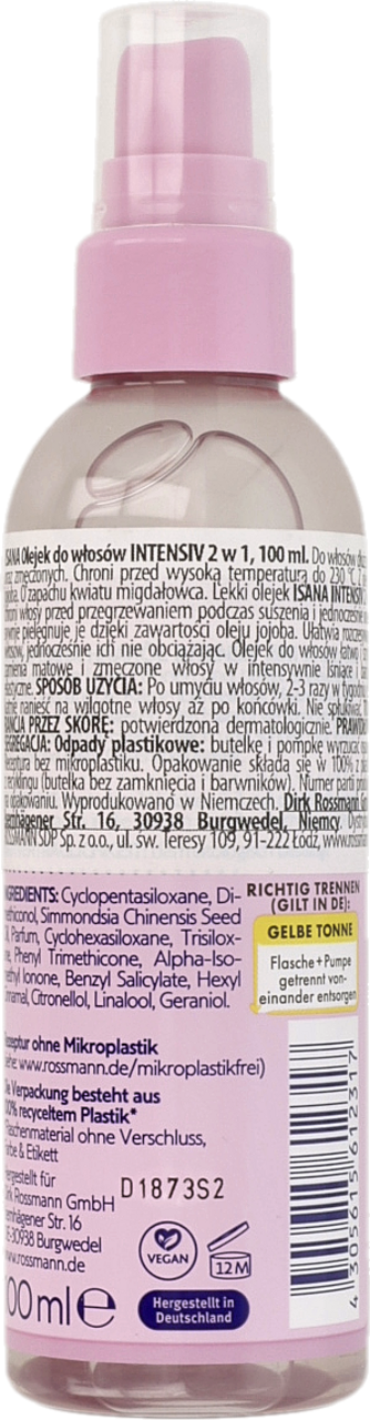 olejek do włosów jojoba rossmann