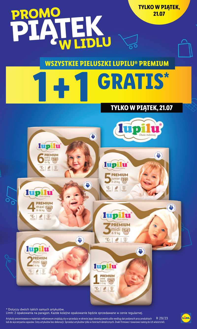 pieluchy lidl 8-16 kg