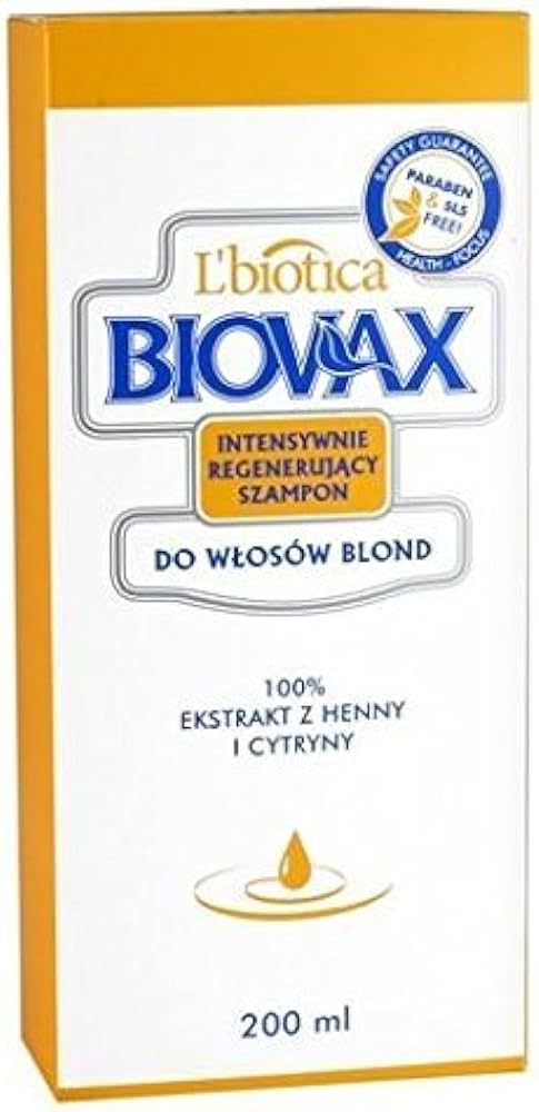 l biotica szampon do włosów blond