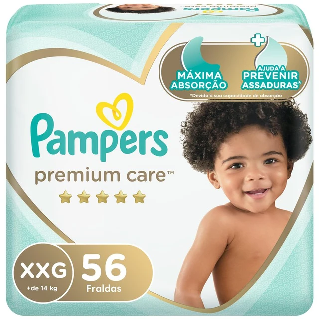 fralda pampers