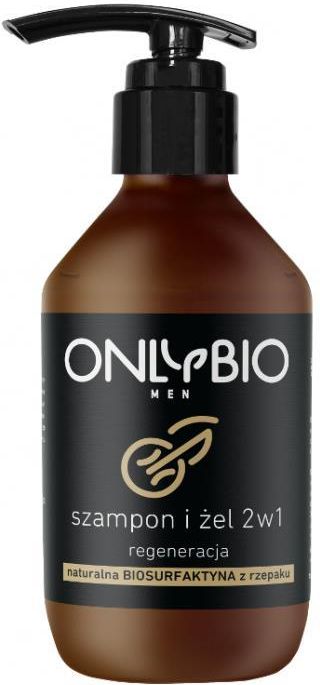 regeneracja szampon i żel 2w1 dla mężczyzn onlybio 200ml