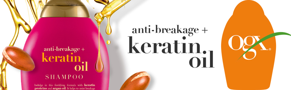 szampon ogx keratin oil