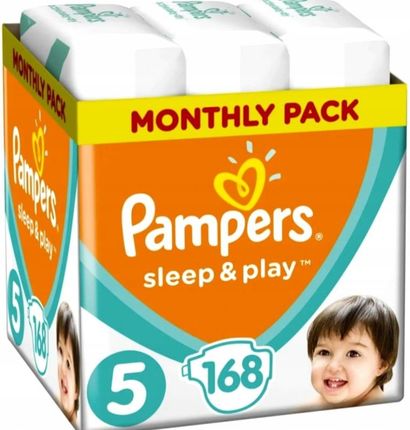 mega box pampers ile w opakowaniu