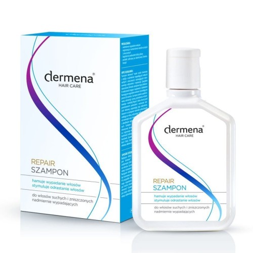 dermena hair care repair szampon do włosów suchych i zniszczonych