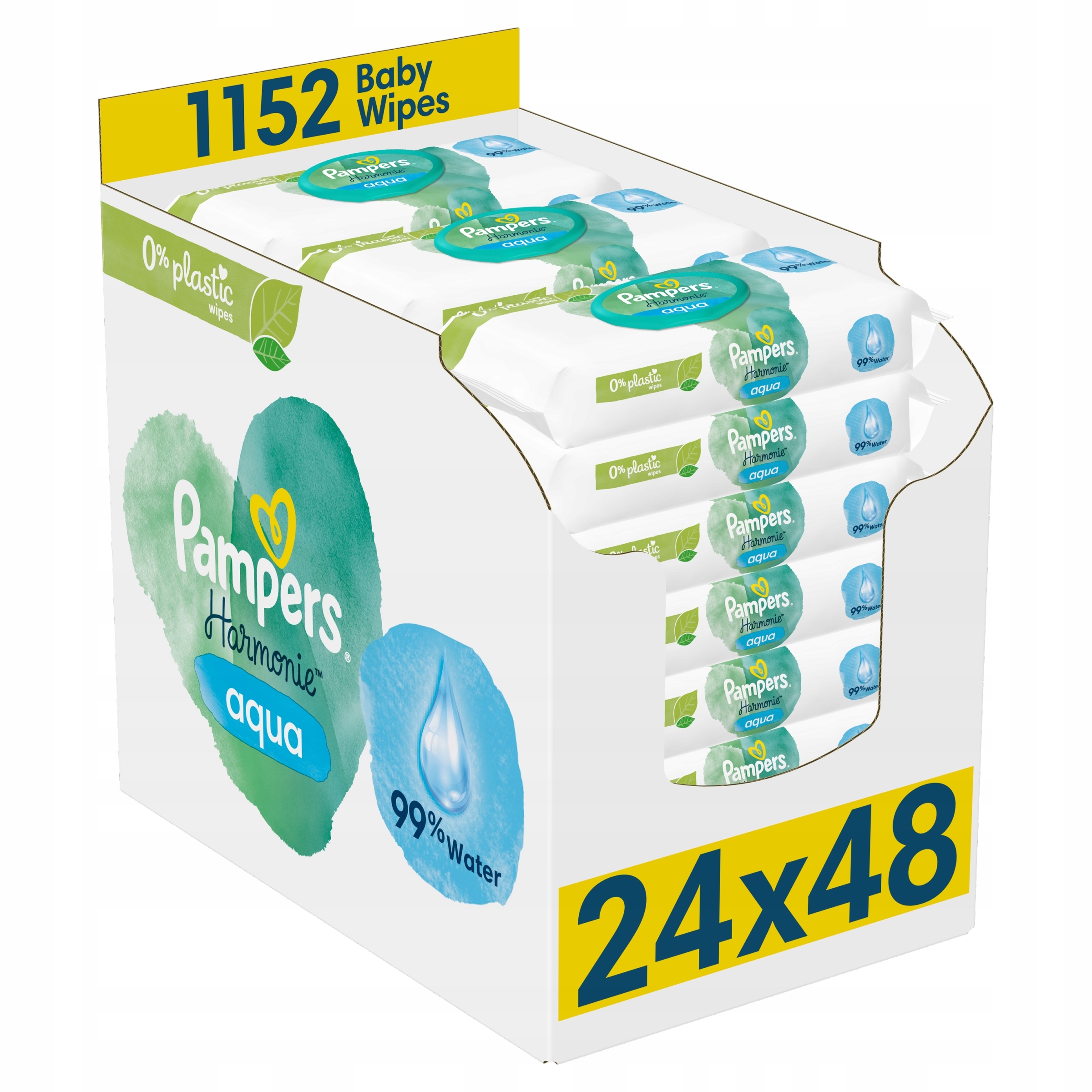 pampers chusteczki nawilżane allegro 6x56