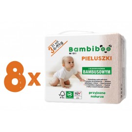 bambiboo newborn pieluchy bambusowe