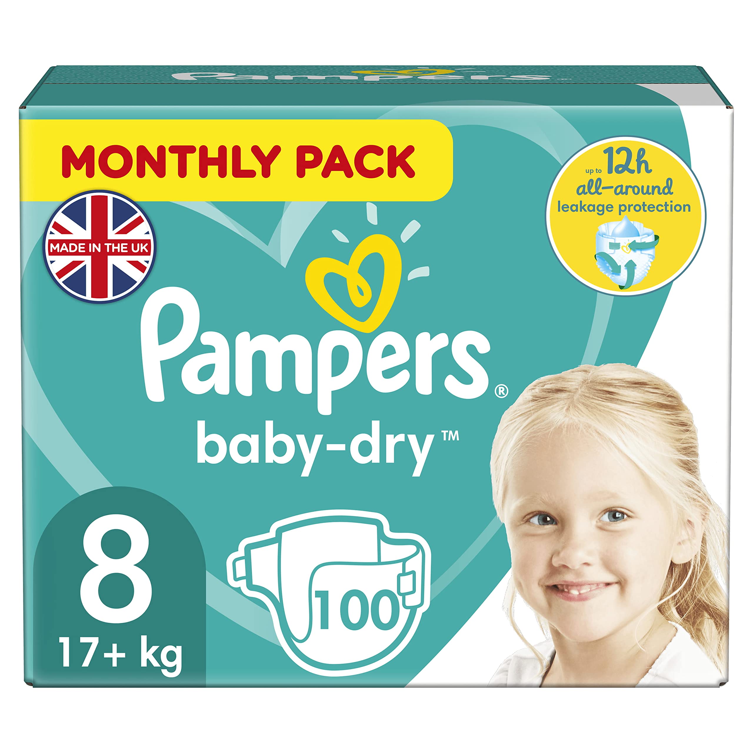 pampers size 8