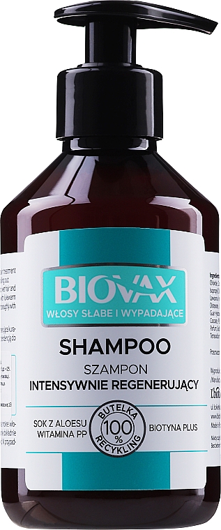 szampon biovax wypadajace