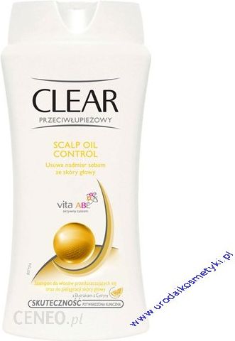 szampon clear nawilżający skóre glowy