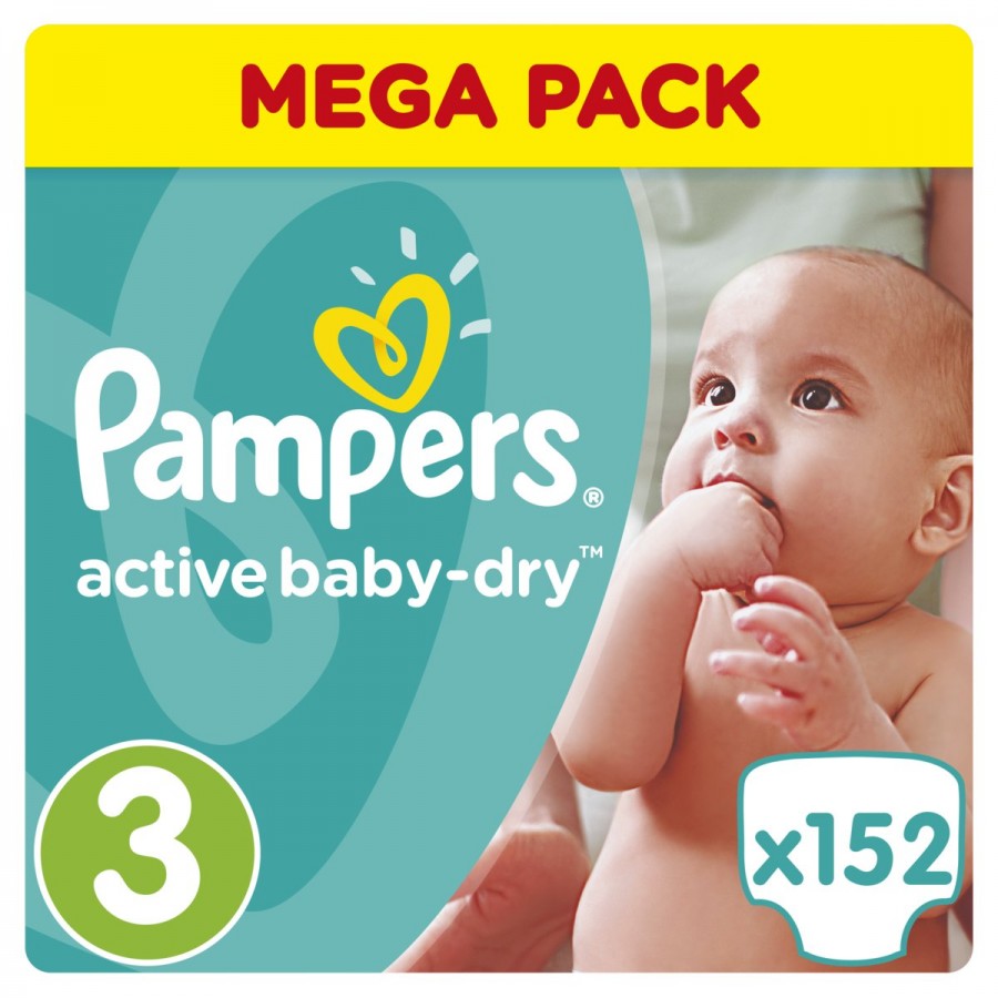 pampers 3 dry active promocja