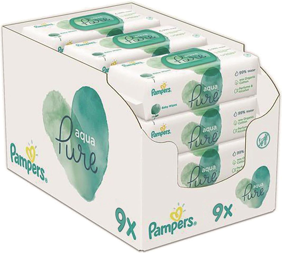 pampers aqua pure ceneo