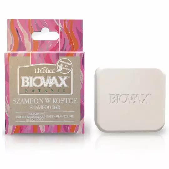 lbiotica biovax szampon w kostce malina róża i baicapil skład