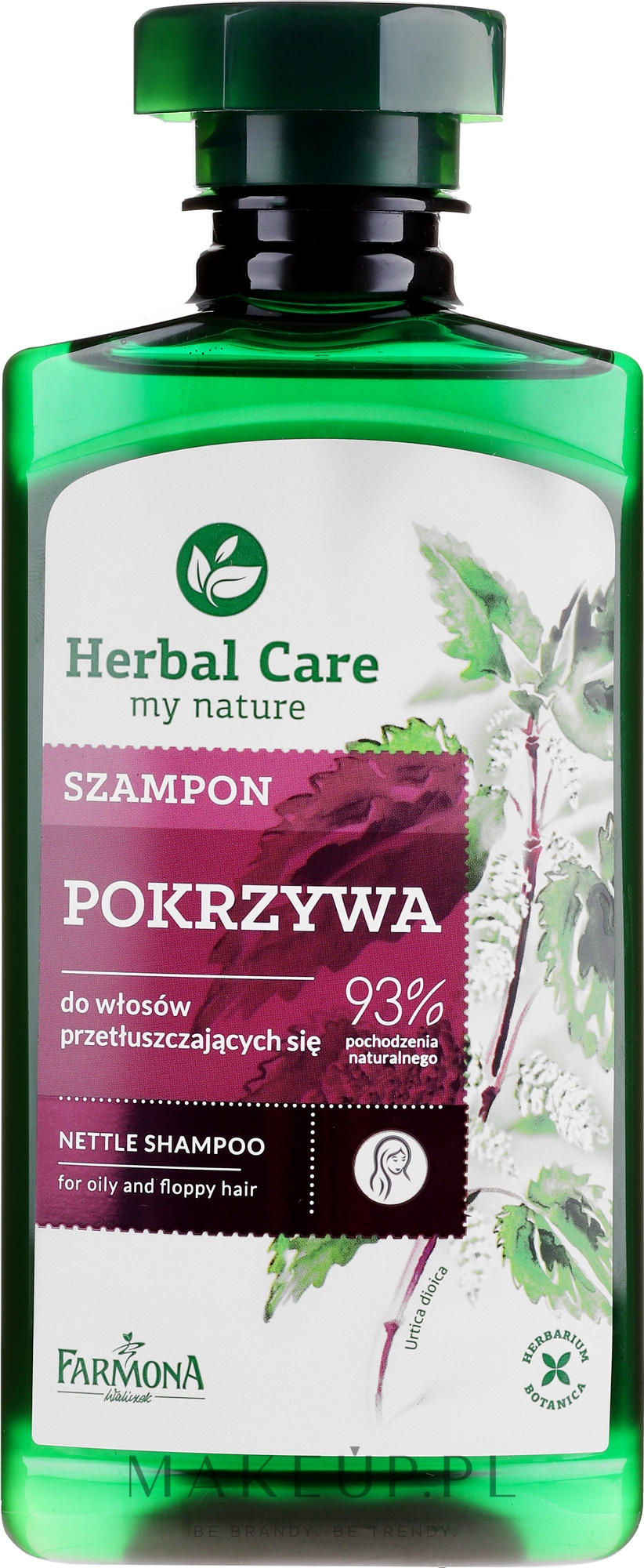 szampon do włosów herbal