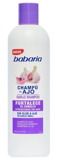 szampon czosnkowy babaria