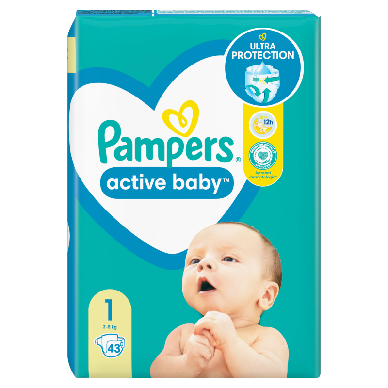 pieluchy pampers 1 43szt cena