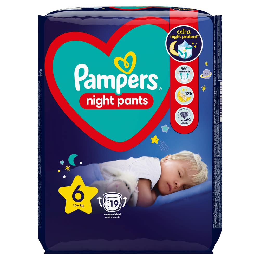 rossmann pampers pants 6 19 szt