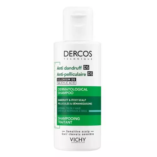 dercos dercos szampon przeciwłupieżowy włosy normalne i przetłuszczające się