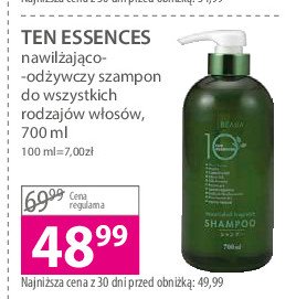 szampon do włosów nawilżająco odżywczy 10 essences