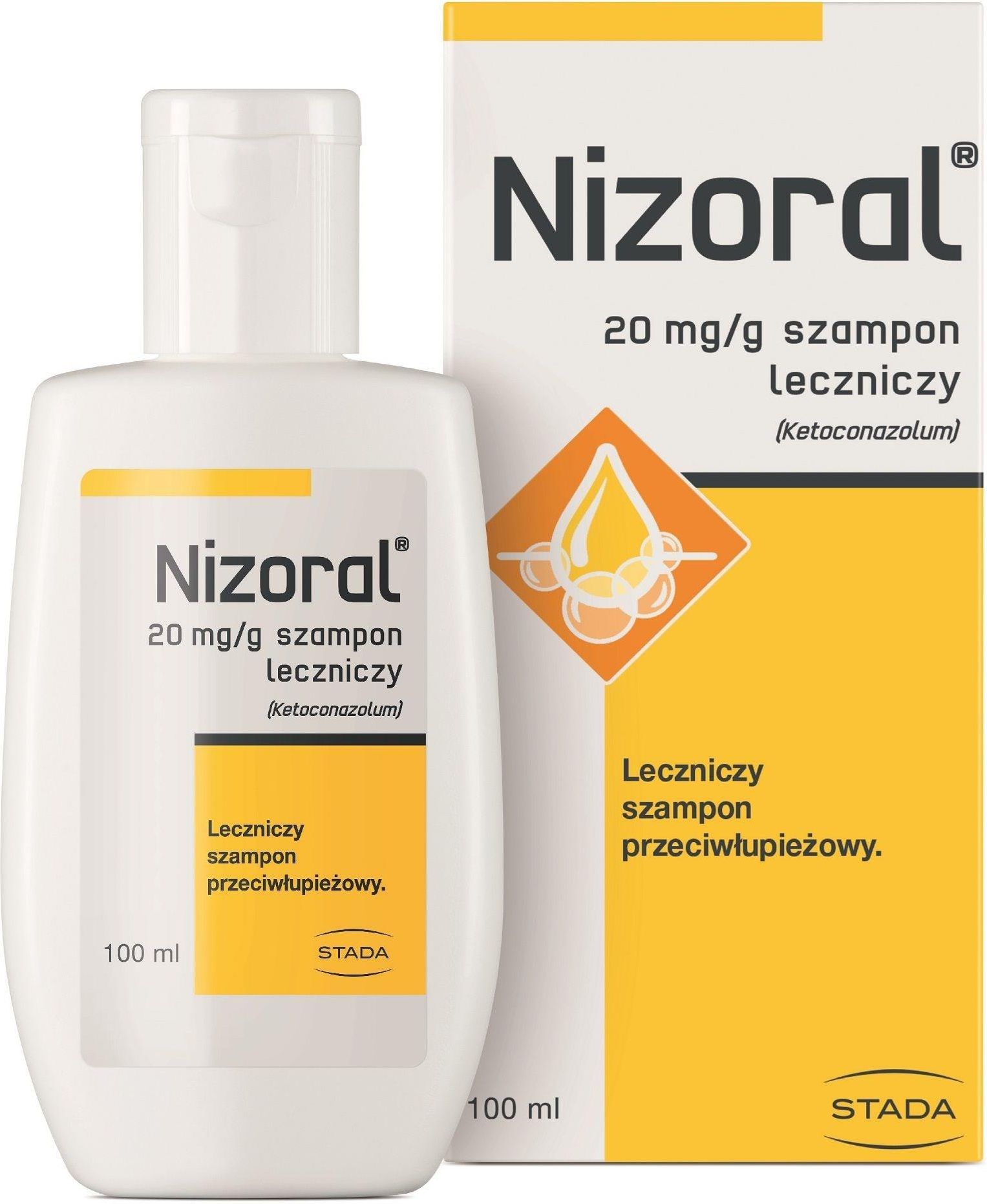 nizoral szampon leczniczy 20 mg g 60 ml