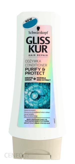 schwarzkopf glisskur odżywka do włosów purify