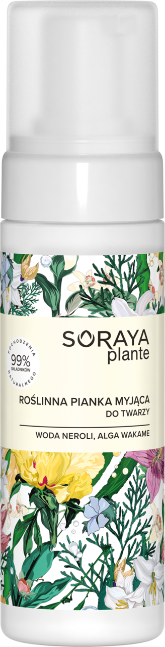 orayaplante roślinna pianka myjąca do twarzy 150 ml