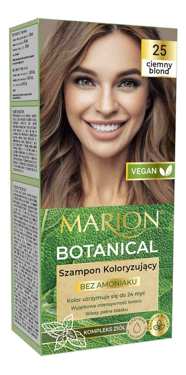 szampon koloryzujący marion 24 mycia