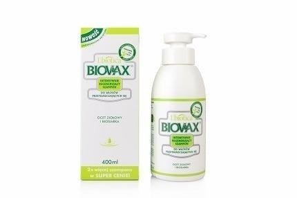 biovax szampon 400 ml do włosów przetłuszczających się