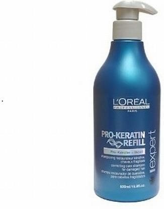 loreal pro-keratin refill regenerujący szampon do włosów z keratyną