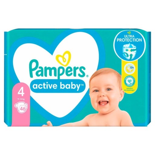 pampers 4 46 sztuk