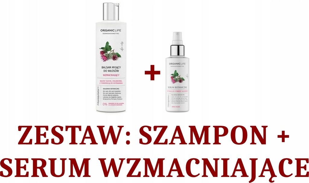 organic life szampon i serum allegro