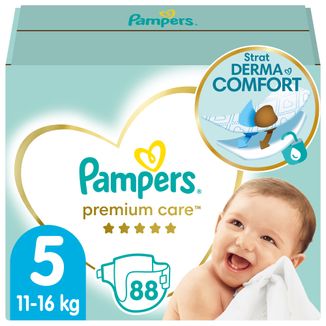 pampers pieluszki premium care rozmiar 1 88 sztuk 2-5 kg