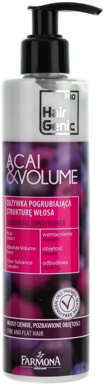 szampon hair genic acai &volume