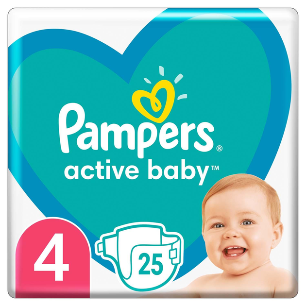 pampers active baby rozmiar 4