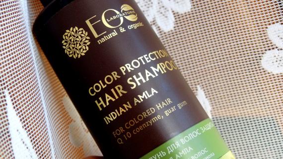 ecolab szampon do włosów farbowanych z amlą ochrona koloru