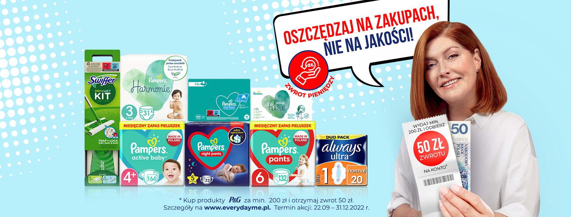 wyszukiwarka promocji na pieluchy